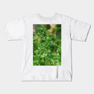 Curly Mint Kids T-Shirt